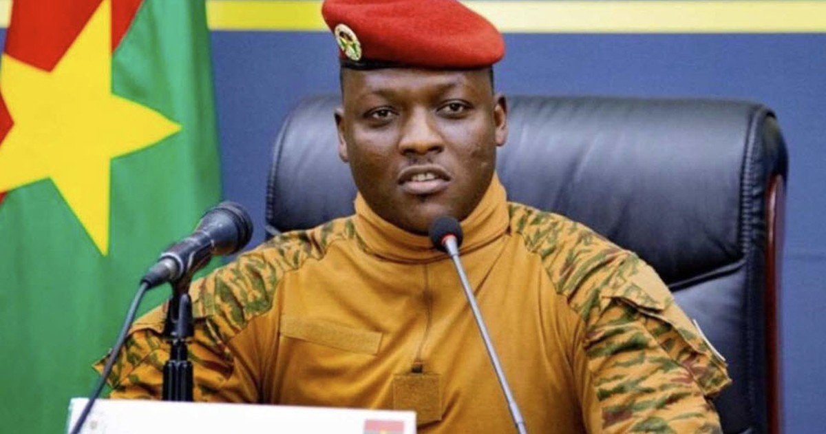 Captain Ibrahim Traoré, President of Burkina Faso